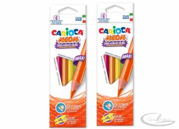 Spalvoti pieštukai Carioca Neon 6 sp. 42809