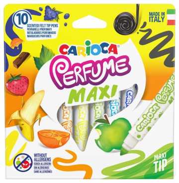Flomasteriai Carioca 10sp. Perfume Maxi 42989
