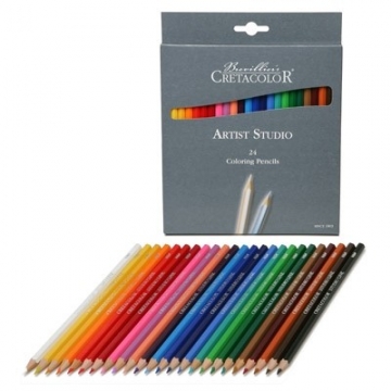 Spalvoti pieštukai "Creta color" Studio 24sp. 280 24