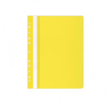 Aplankas dokumentams A4 su perforacija geltonas
