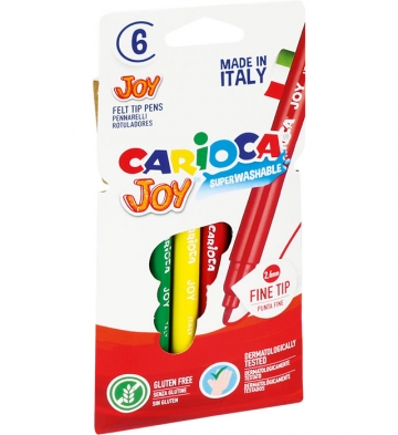Flomasteriai Carioca Joy 6sp. 40549