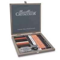 Piešimo rinkinys Cretacolor Passion Wood Box set 40041