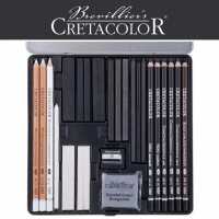 Piešimo rinkinys Cretacolor "Black & White box set" 40026