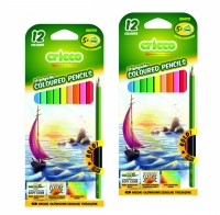 Spalvoti pieštukai Cricco 12 spalvų